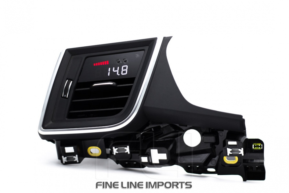 P3 Gauges - LAP3AQ52+V - Gauge installed in OE Vent