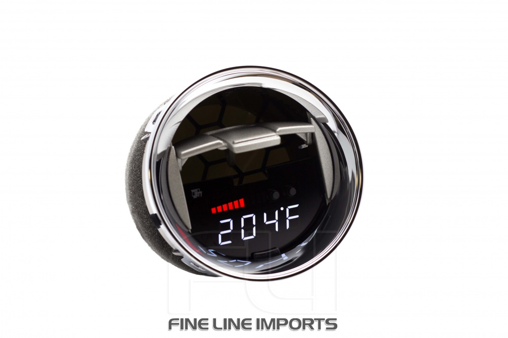 P3 Gauges - U3P3F15A+VS - Gauge installed in OE Vent
