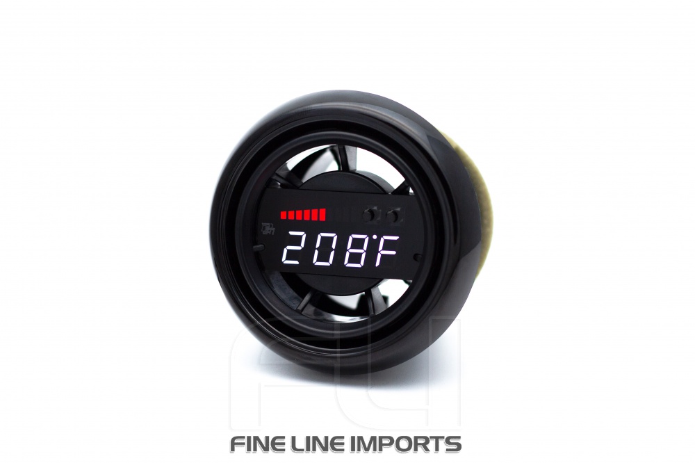 P3 Gauges - U3P3MX5D+VB - Gauge installed in OE Vent