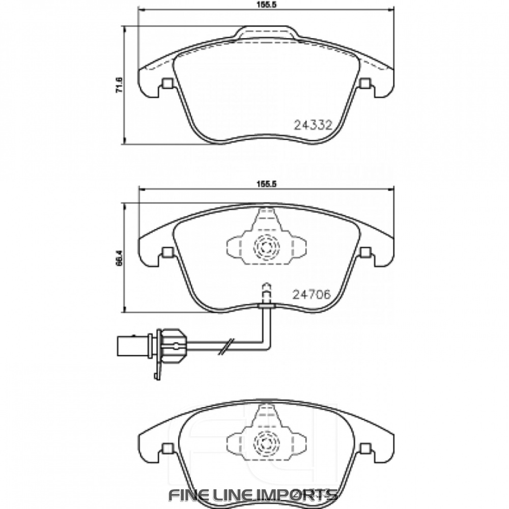 Pagid Racing RS 44 Remblokken