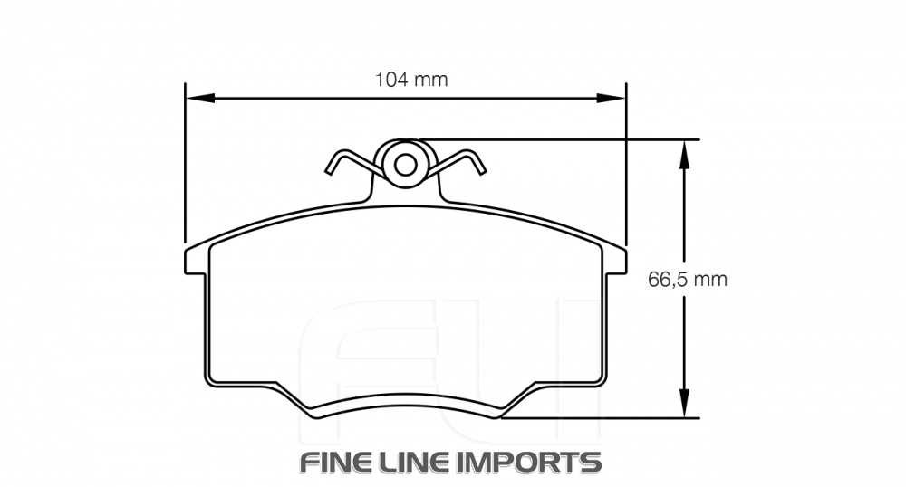 Pagid Racing RSH 29E Remblokken