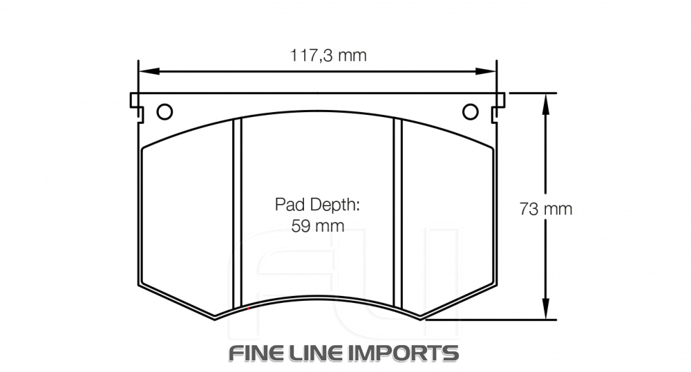 Pagid Racing RSH 29E Remblokken