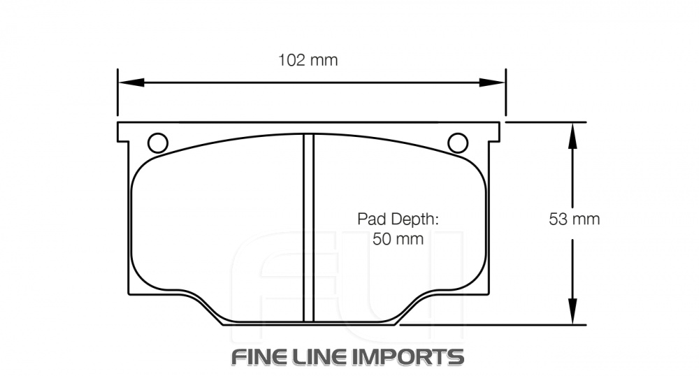 Pagid Racing RSH 29E Remblokken