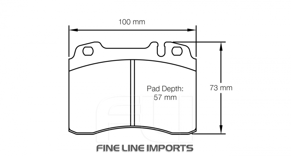 Pagid Racing RSH 29E Remblokken