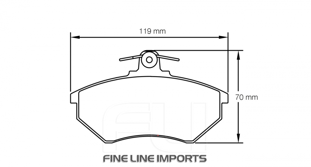 Pagid Racing RSH 29E Remblokken