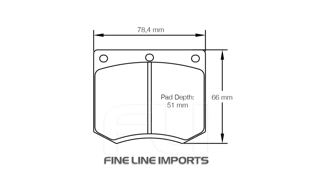 Pagid Racing RSH 29E Remblokken