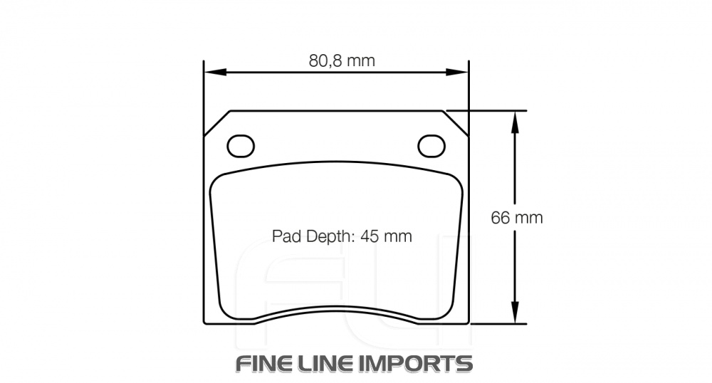 Pagid Racing RSH 29E Remblokken