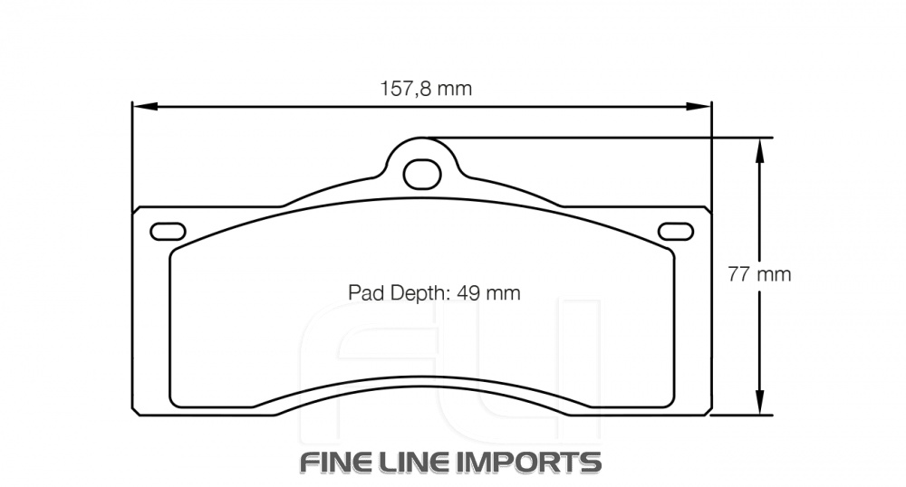 Pagid Racing RSH 29E Remblokken