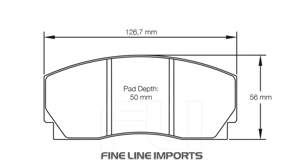 Pagid Racing RSH 3 Remblokken