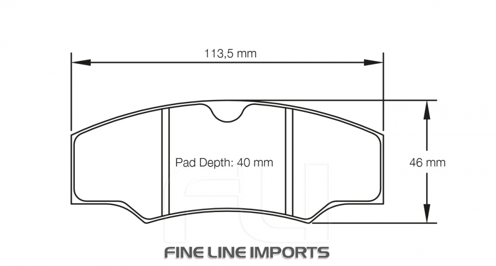 Pagid Racing RSH 3 Remblokken