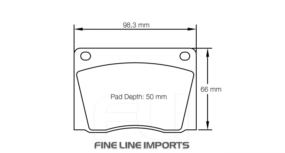 Pagid Racing RSH 3 Remblokken