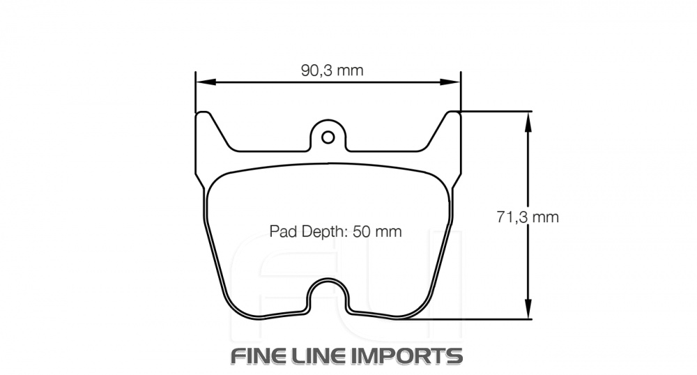Pagid Racing RSH 3 Remblokken