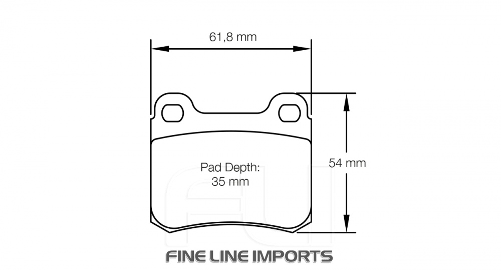 Pagid Racing RSH 42 Remblokken