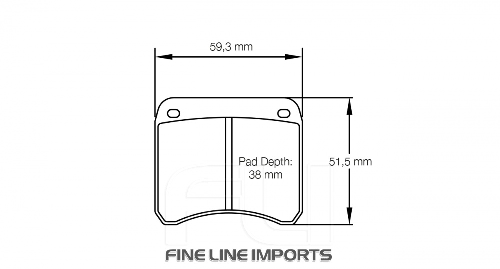 Pagid Racing RSH 42 Remblokken