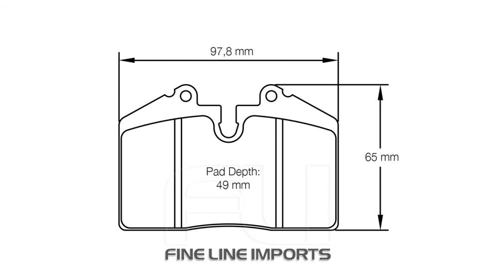 Pagid Racing RSH 42 Remblokken