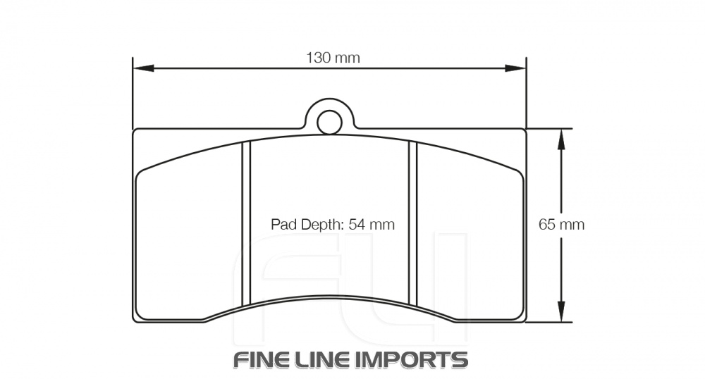 Pagid Racing RSL 19 Remblokken