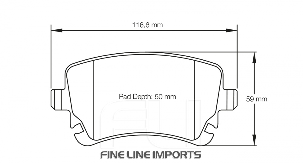 Pagid Racing RSL 19 Remblokken