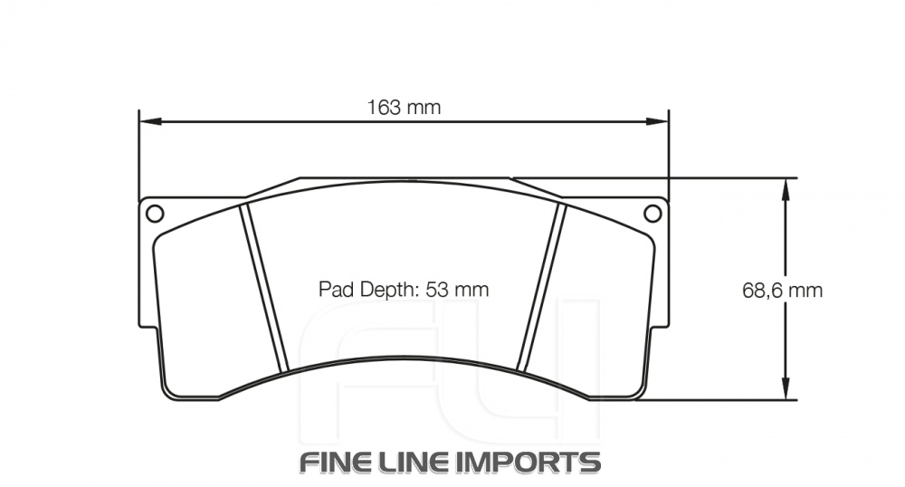 Pagid Racing RSL 1 Remblokken