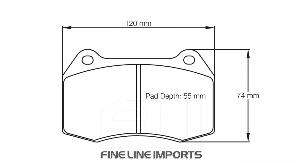 Pagid Racing RSL 1 Remblokken