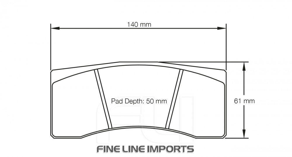 Pagid Racing RSL 1 Remblokken