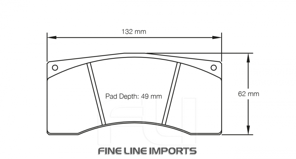 Pagid Racing RSL 1 Remblokken