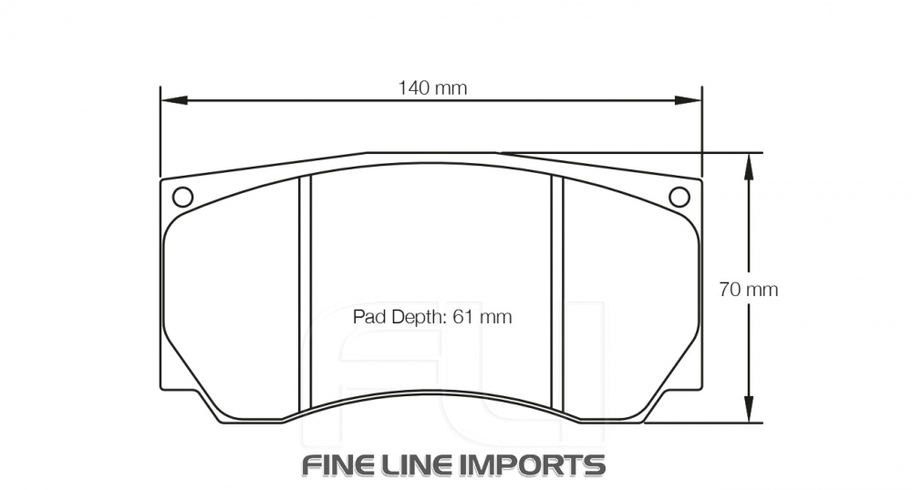 Pagid Racing RSL 1 Remblokken