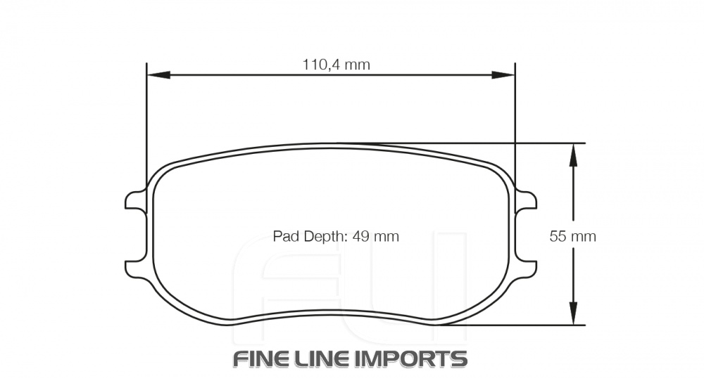 Pagid Racing RSL 1 Remblokken