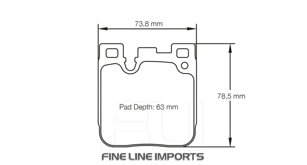 Pagid Racing RSL 1 Remblokken