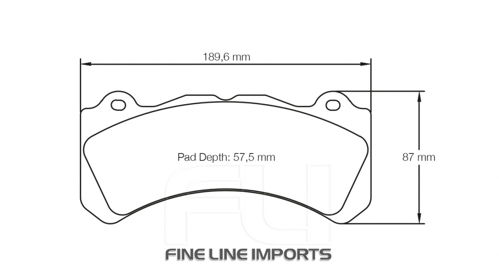 Pagid Racing RSL 1 Remblokken