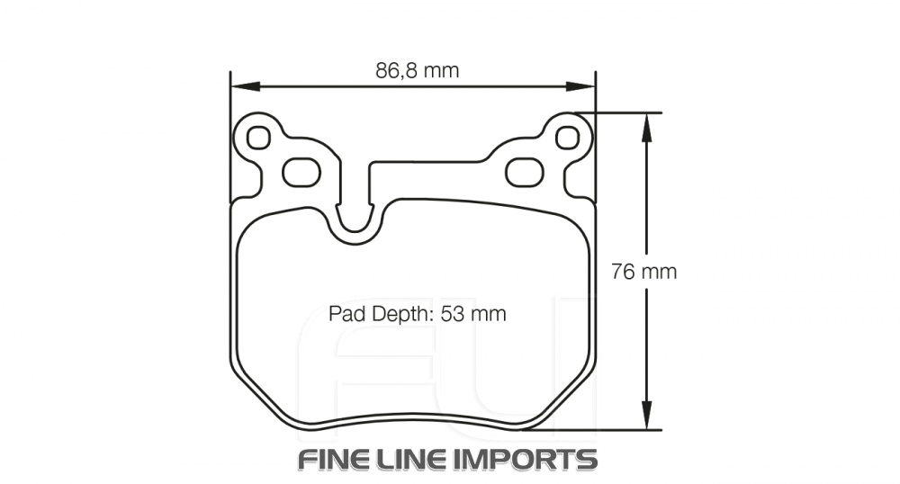 Pagid Racing RSL 1 Remblokken