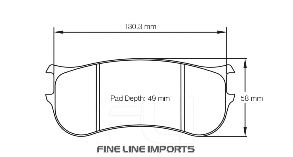 Pagid Racing RSL 1 Remblokken