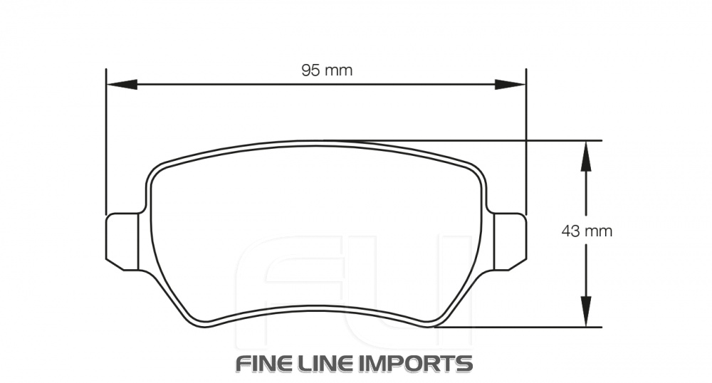 Pagid Racing RSL 1 Remblokken