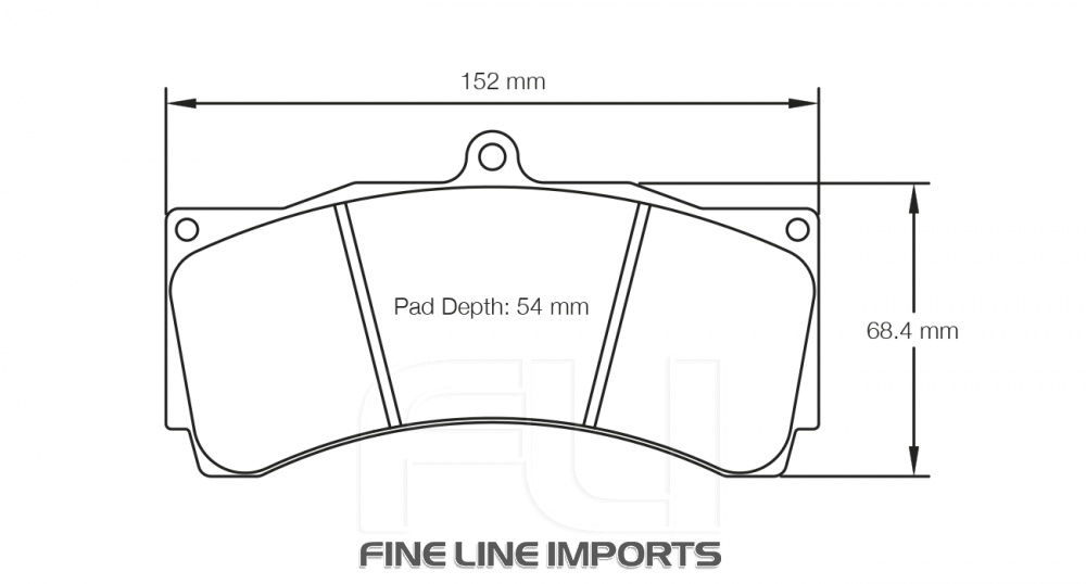 Pagid Racing RSL 1 Remblokken