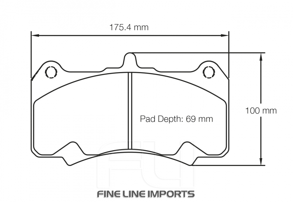 Pagid Racing RSL 1 Remblokken