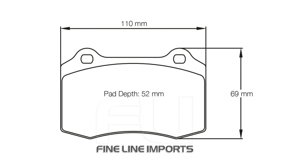 Pagid Racing RSL 29 Remblokken