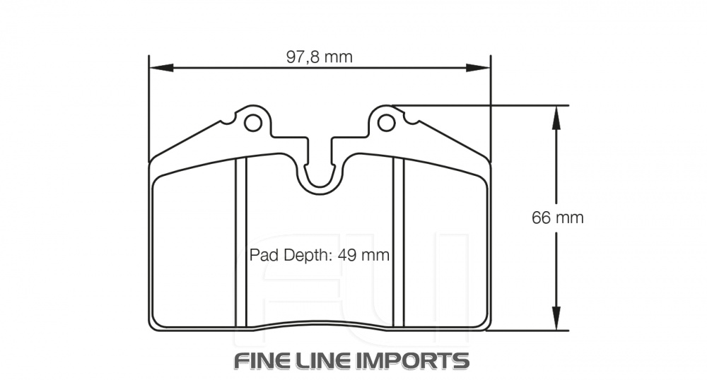 Pagid Racing RSL 29 Remblokken