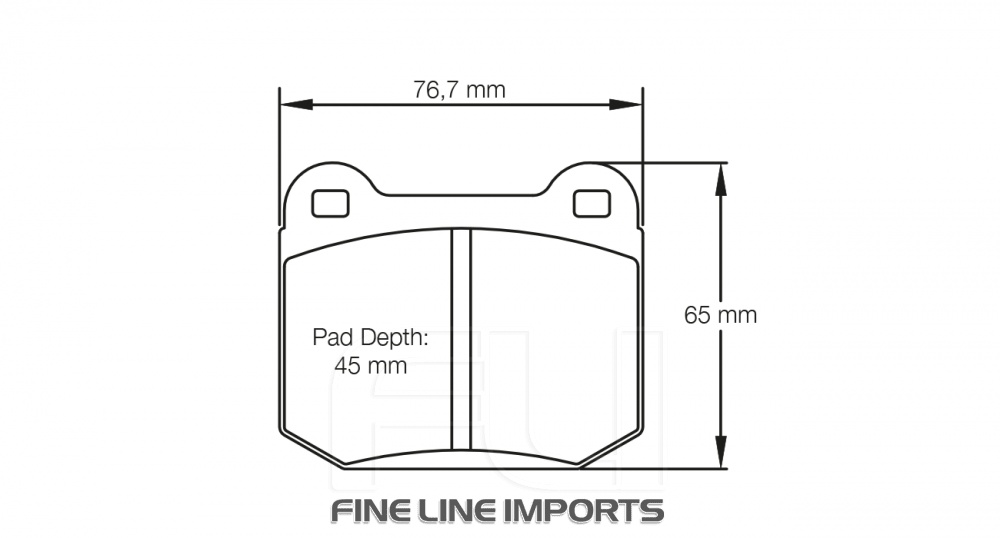 Pagid Racing RSL 29 Remblokken