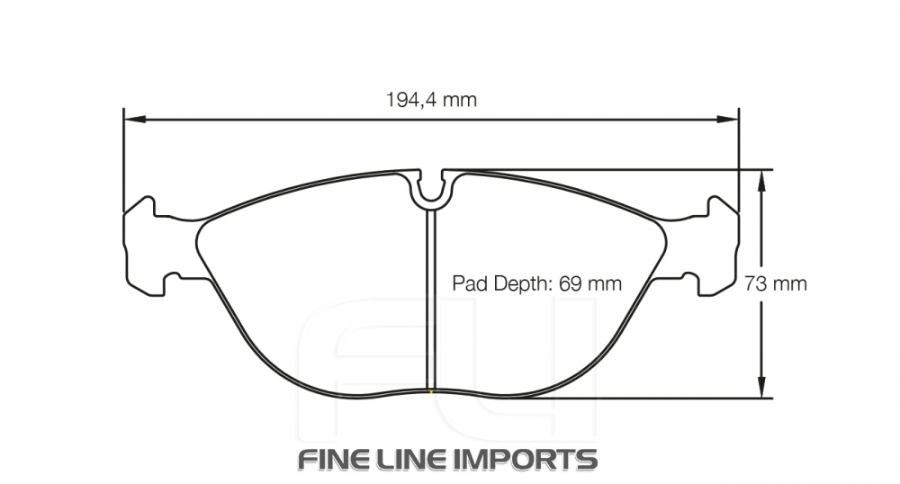 Pagid Racing RSL 29 Remblokken