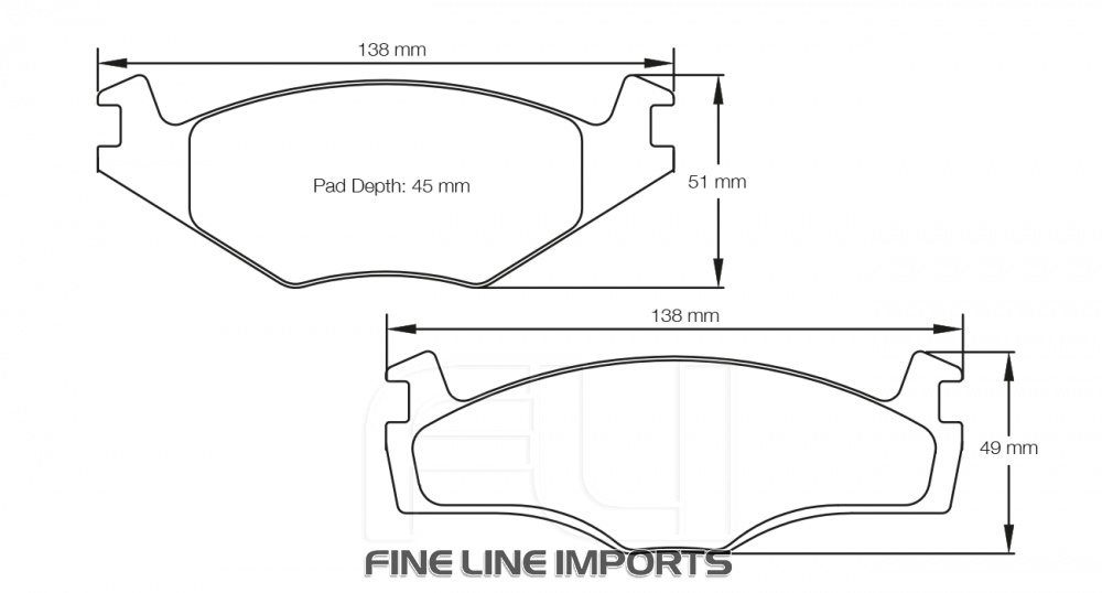 Pagid Racing RSL 29 Remblokken