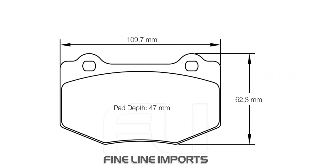 Pagid Racing RSL 29 Remblokken