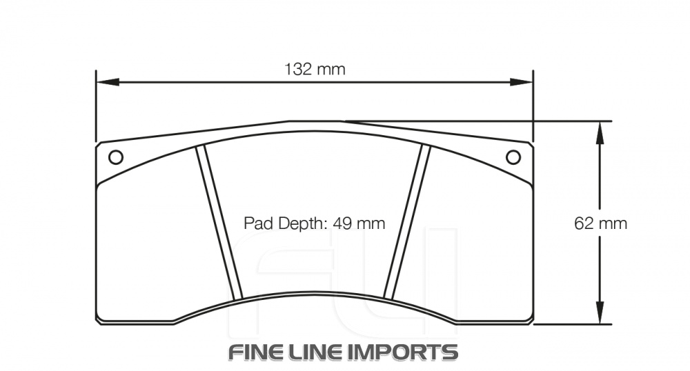 Pagid Racing RSL 2 Remblokken