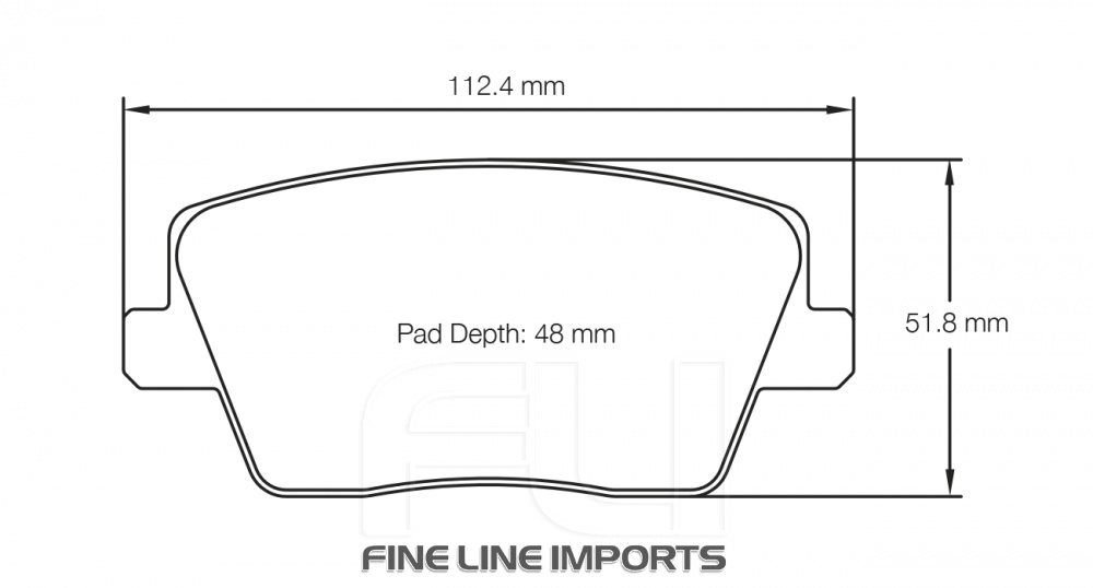 Pagid Racing RSL 2 Remblokken