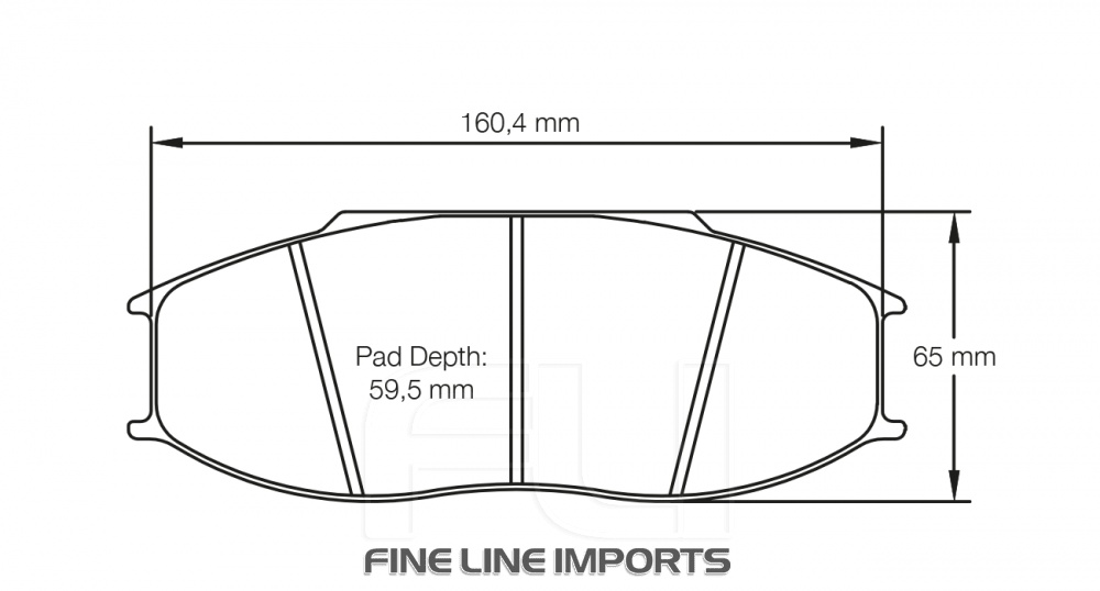 Pagid Racing RSL 2 Remblokken
