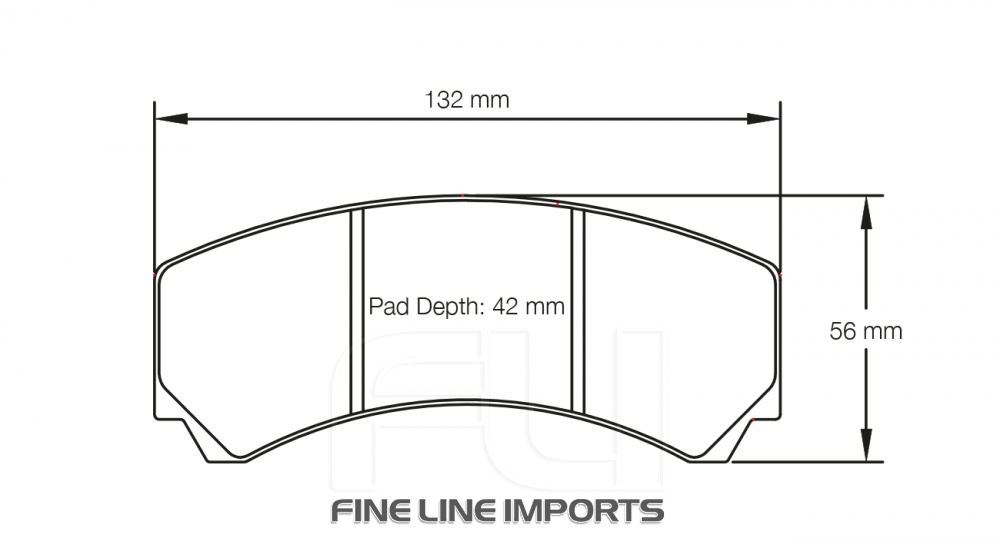 Pagid Racing RSL 2 Remblokken