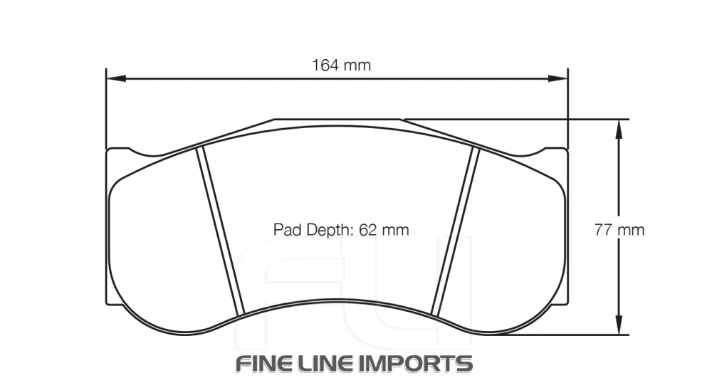 Pagid Racing RSL 2E Remblokken