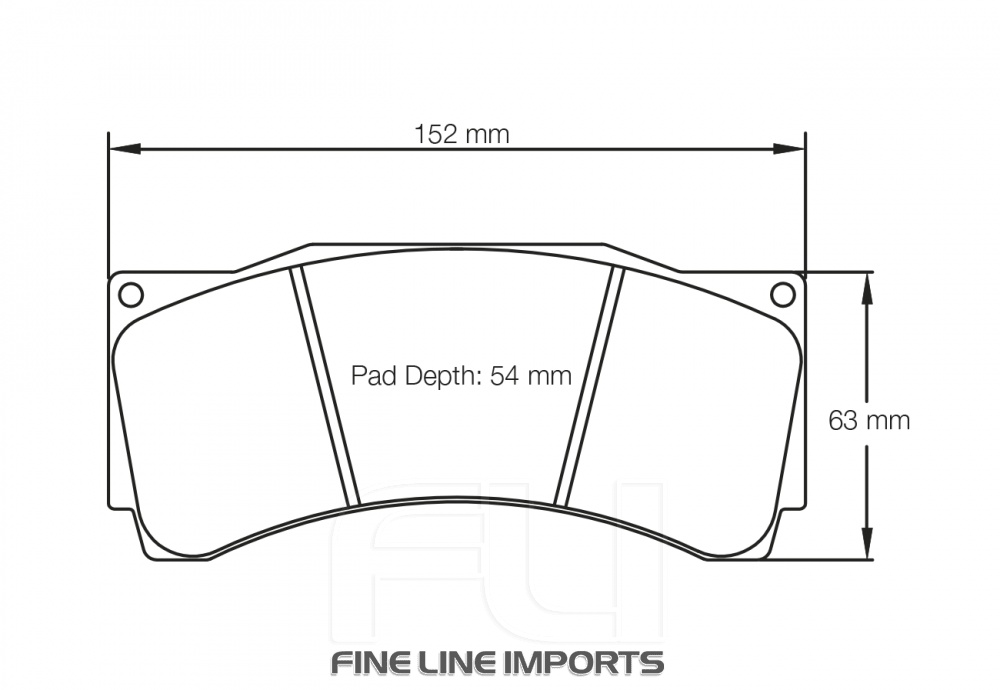 Pagid Racing RST 1 Remblokken