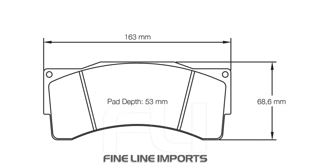 Pagid Racing RST 1 Remblokken