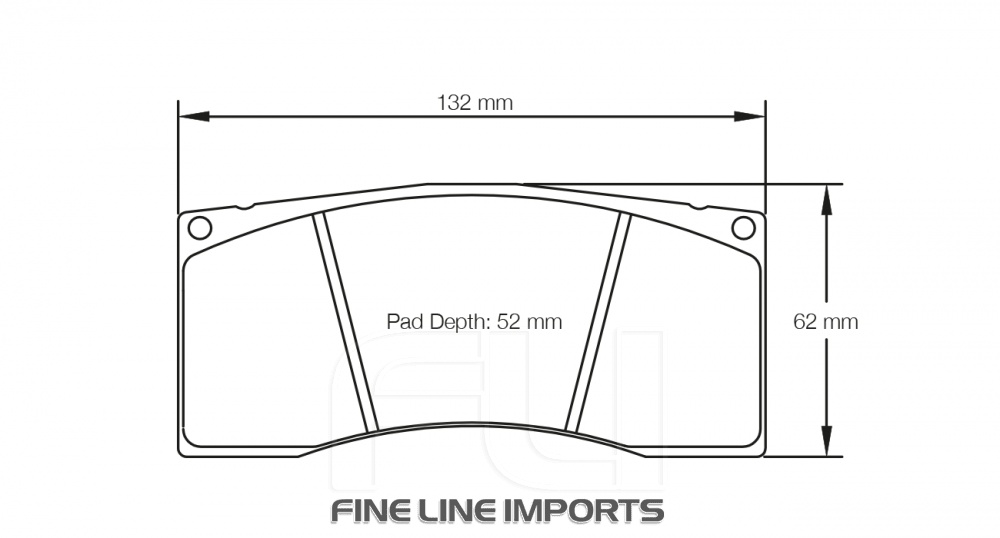 Pagid Racing RST 1 Remblokken