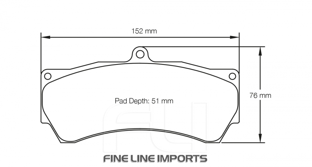 Pagid Racing RST 1 Remblokken