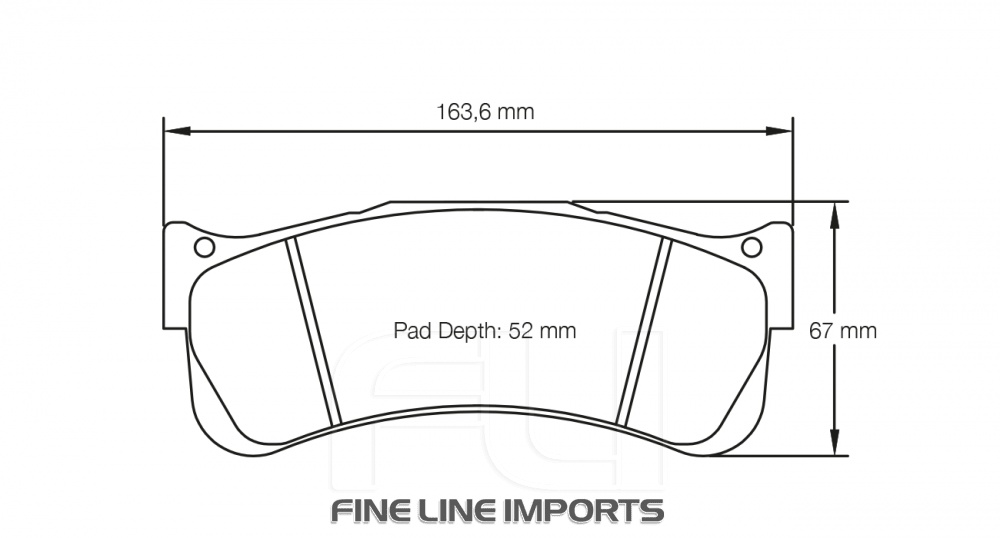 Pagid Racing RST 2 Remblokken